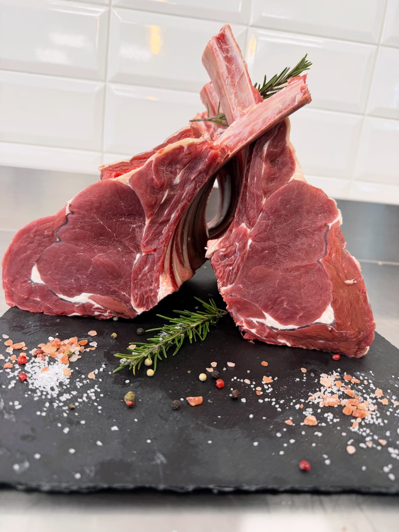 ANTRICOT VITĂ CU OS